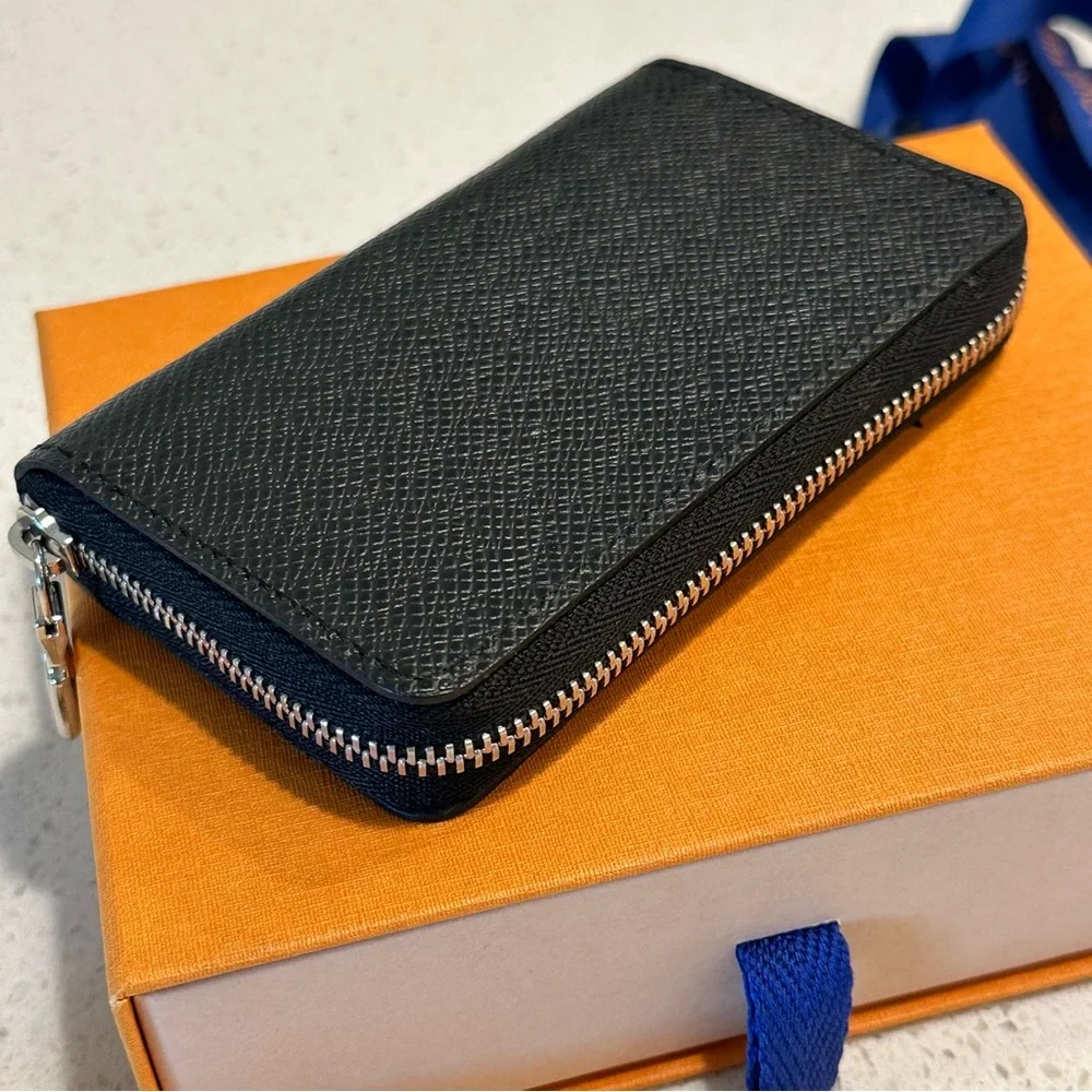 Louis Vuitton Zippy Coin Purse pouch Vertical Taiga Leather M30511 Box, dustbag - Picture 14 of 16